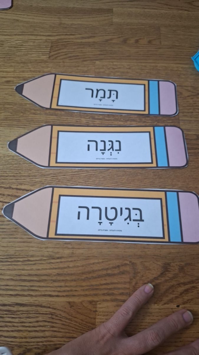 חיריק - קריאת משפטים
