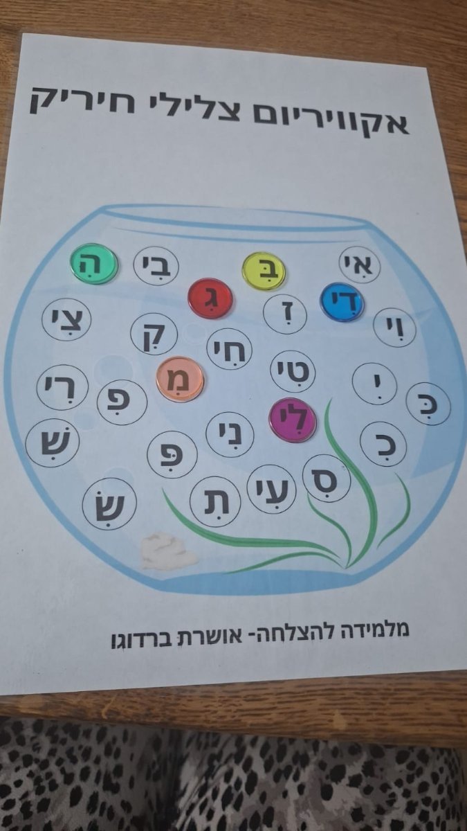 חיריק - אקווריום תרגול הצליל