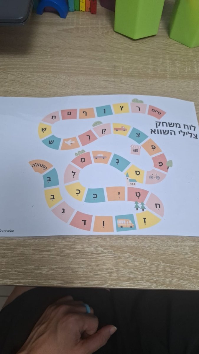 לוח לתרגול צליל השווא