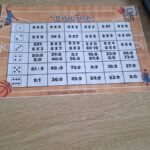 לוח משחק הטל ופתור כפולות 8, 9