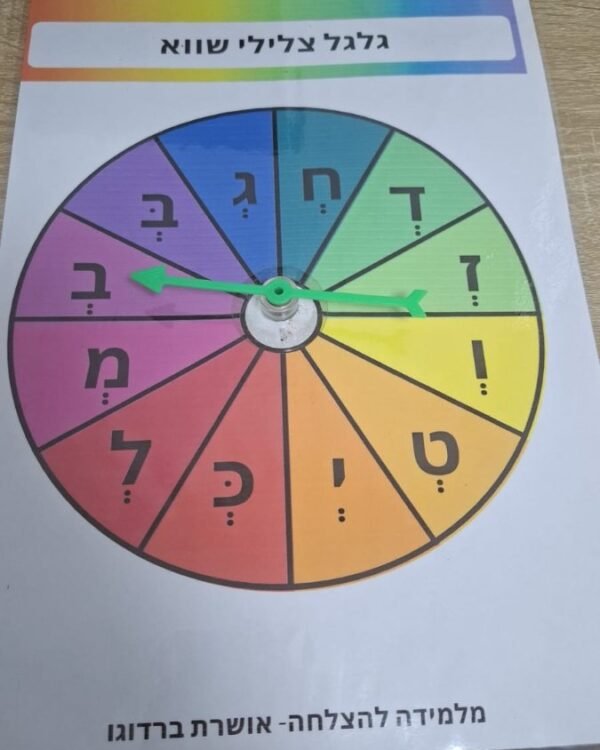 גלגלי תרגול צליל השווא
